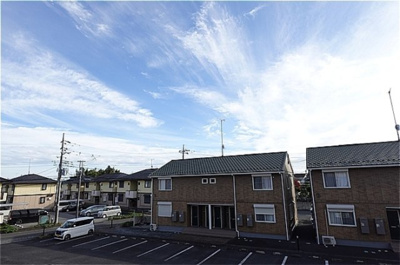 【バルコニー】 | ルピナス コート Ｃ | バルコニーからの眺望