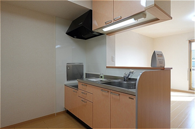 【キッチン】 | ルピナス コート Ｃ | 対面キッチン