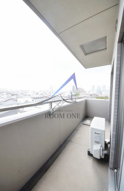 ジ・アパートメント　ヒルトップ中野のバルコニー|バルコニーです。