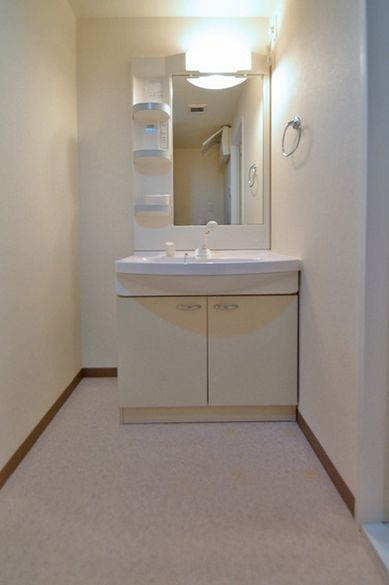 リベア東神田の洗面所