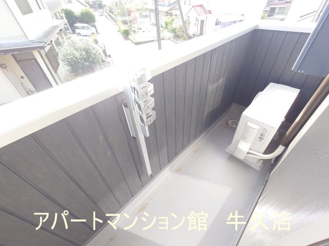 セレウィータ栄町のバルコニー