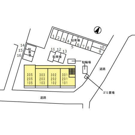 サンロイヤルの区画図