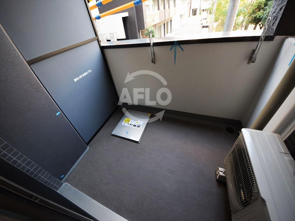 エス・キュート京町堀のバルコニー|プレサンス京町堀サウス　バルコニー