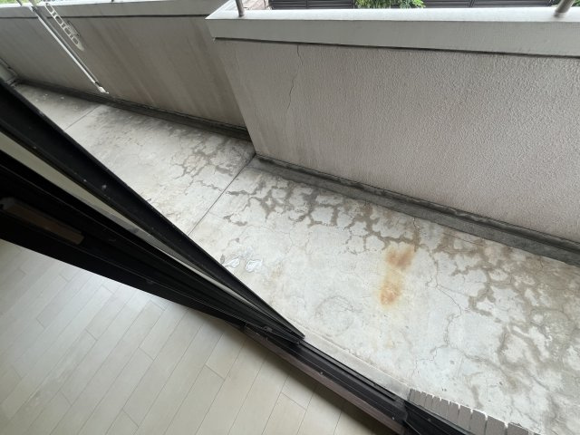 アーデンコート住吉川のバルコニー