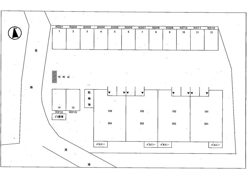 ラフイネの駐車場|駐車場
