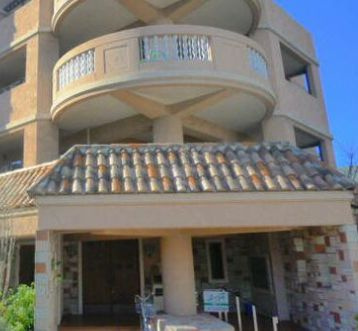 葛飾区東新小岩４丁目の賃貸マンションのエントランス