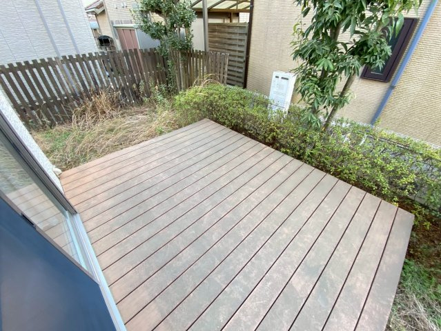 【庭】 | ウッドデッキ☆