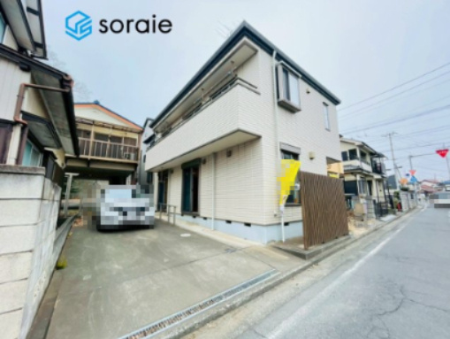川越市藤間　中古戸建の前面道路含む現地写真|2/7　撮影