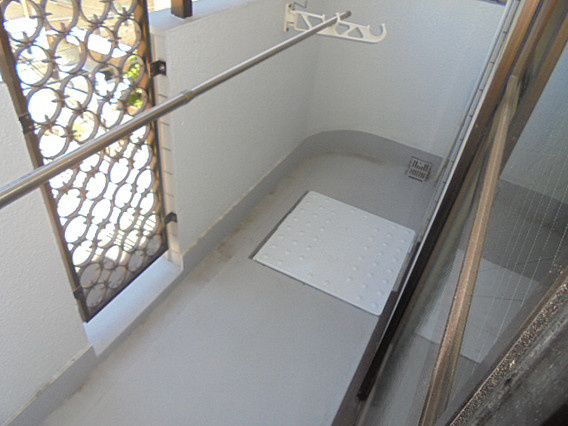 シダヴィレッジのバルコニー