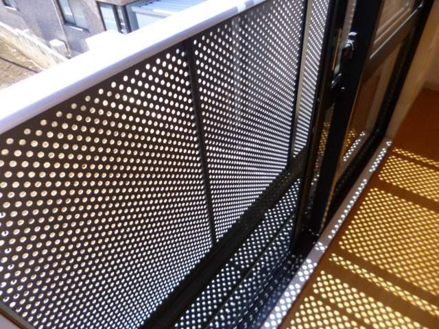 リコルディ白糸台のバルコニー