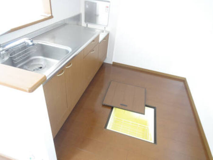 ハートポジションⅡのキッチン|101ｷｯﾁﾝ