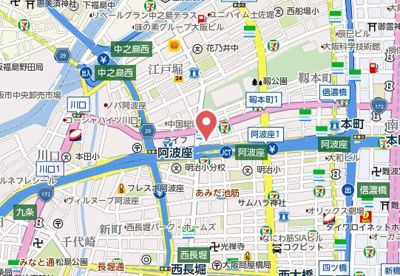 【地図】 | アプリーレ西本町