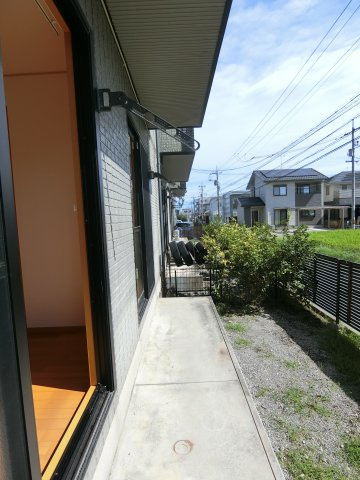 TMKホープⅡM棟のバルコニー