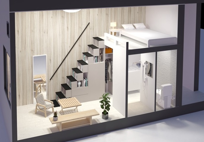 板橋区宮本町のアパート