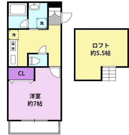  Aレガート久留米大学前の間取り
