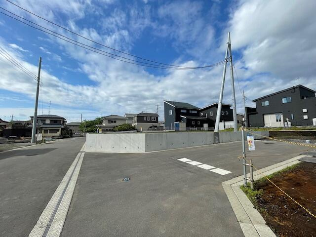 宇都宮市野沢町　247.84㎡　売地の周辺|接道付近