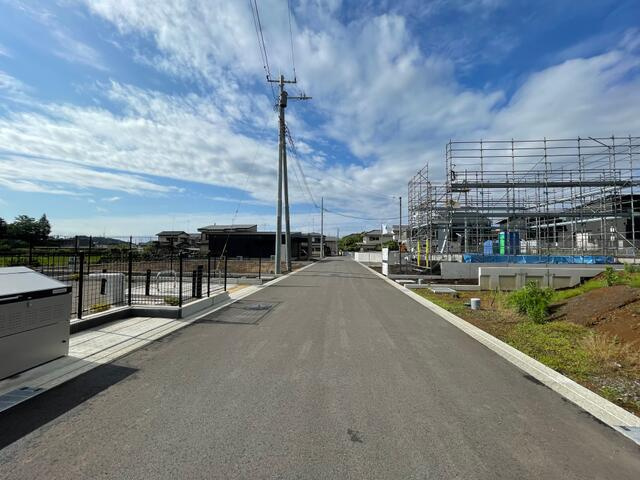 宇都宮市野沢町　247.84㎡　売地の周辺|接道付近