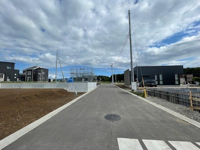 宇都宮市野沢町　247.84㎡　売地の周辺|接道付近