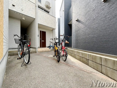 【その他共用部分】 | ハーモニーテラス日ノ宮町 | 駐輪場です