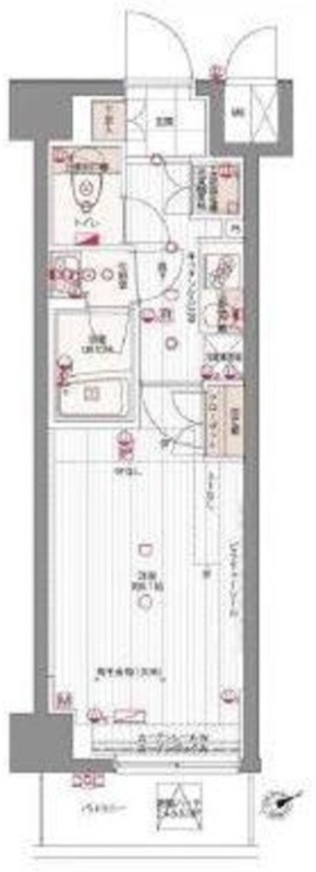 パティーナ曳舟の間取り