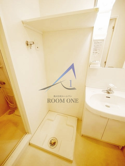 ディアレイシャス武蔵中原の設備|洗濯機置き場です。