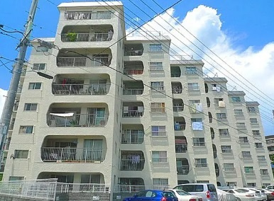 【外観】 | 蕨スカイハイツ | 蕨駅徒歩7分　充実内容リノベーションマンション　角部屋です