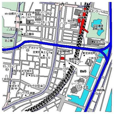 【地図】 | パークアクシス浜松町