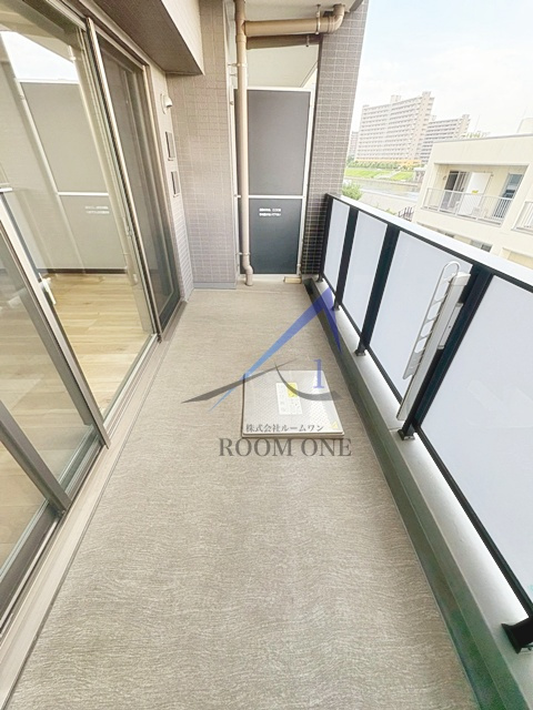 ジェノヴィア隅田川ウエストスカイガーデンのバルコニー|バルコニーです。