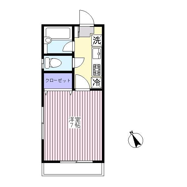 板橋区高島平2丁目のアパートの画像