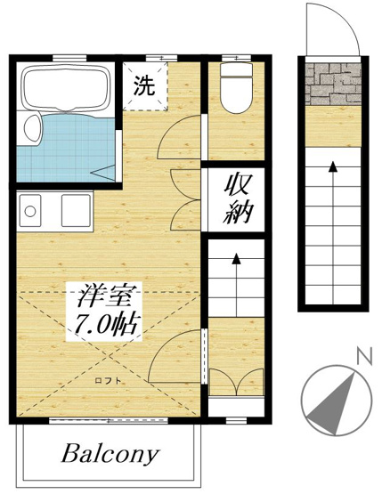 【間取り】 | ドリームコート南平