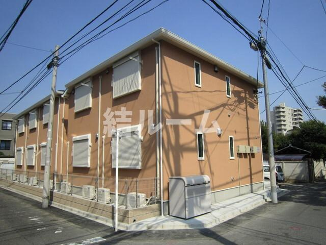 新宿区西早稲田２丁目のアパートの外観