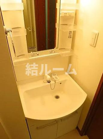 新宿区西早稲田２丁目のアパートの洗面所|別号室参考写真