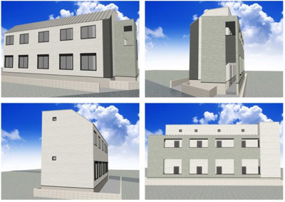【外観パース】 | リバイブ富士見台 | 外観パース
