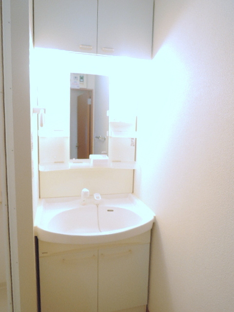 カンタービレ久里浜の洗面所|忙しい朝に嬉しいシャンプードレッサー