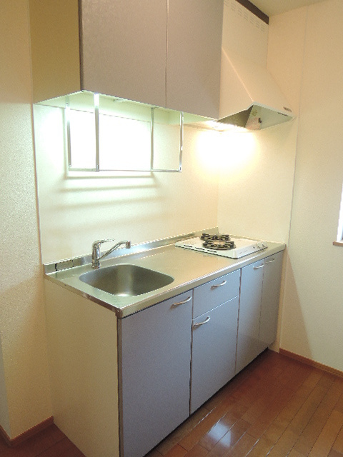 カンタービレ久里浜のキッチン|お料理の幅も広がる２口ガスシステムキッチン