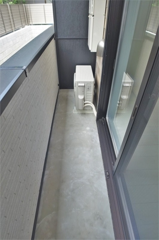 豊島区長崎２丁目のアパートのバルコニー