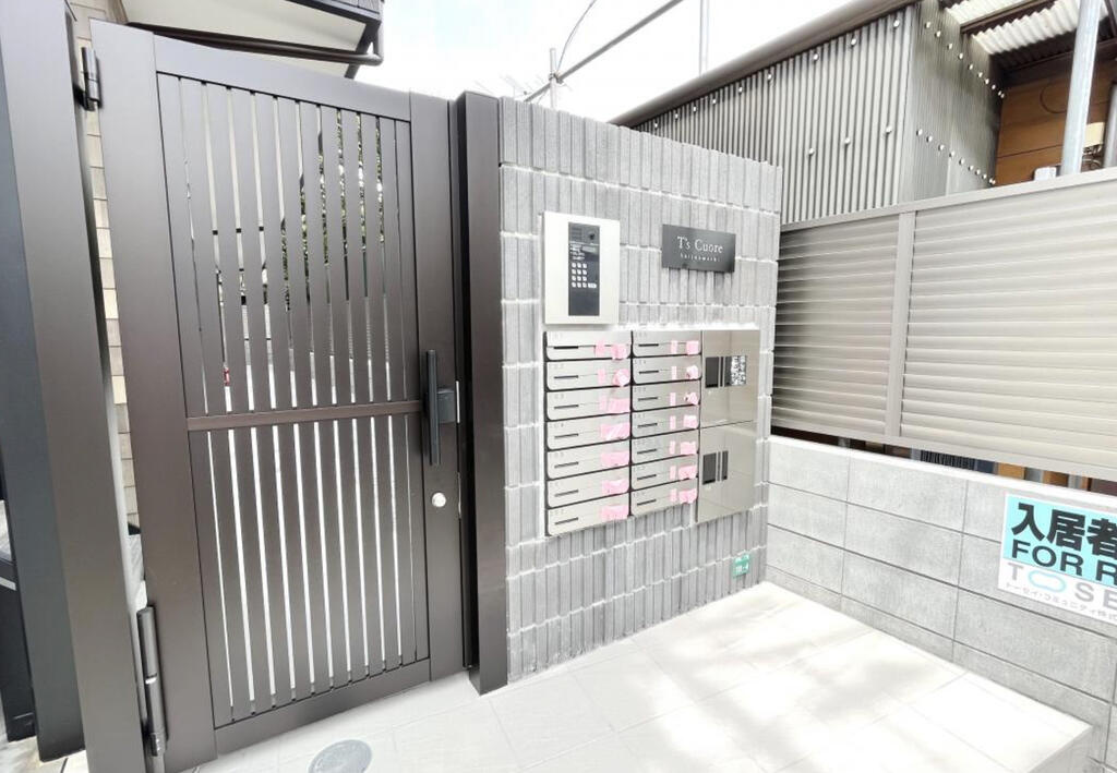 豊島区長崎２丁目のアパートのセキュリティ