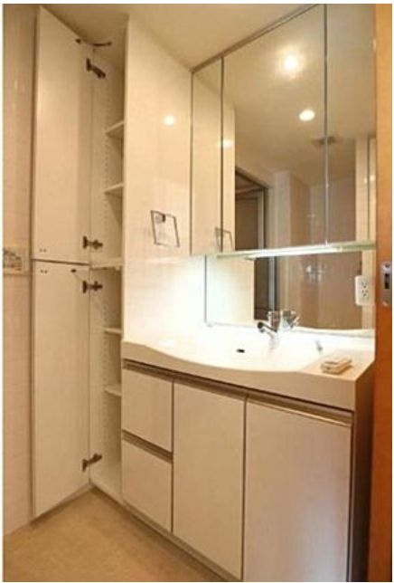 パークナード亀戸ロジュマンの独立洗面台