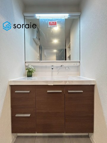 エステ・スクエア新所沢の独立洗面台|2/5　撮影