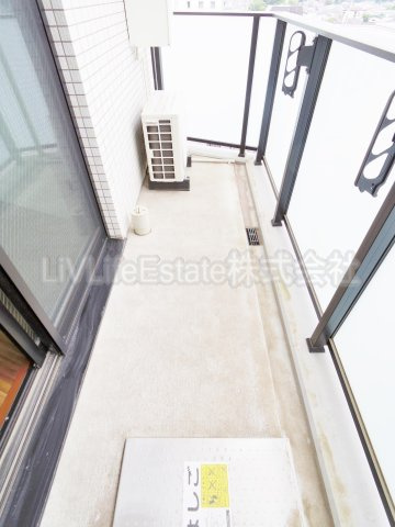 レジオンひばりのバルコニー