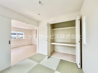 【和室】 | 富士宮市ひばりが丘 新築一戸建て | リビング横の4.5帖の和室です