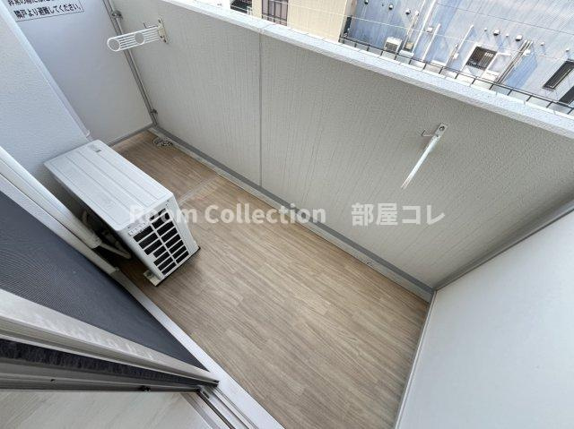 ジュール亀島のバルコニー|※同物件他部屋写真
反転の場合有