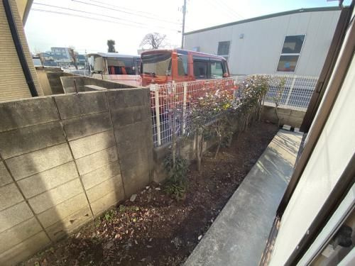 久米川ハウスの庭