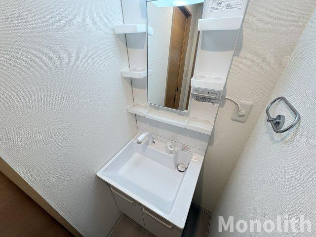 Feliz高石の洗面所