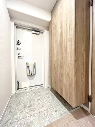 ファミリープラザ朝潮橋B館の玄関|玄関です