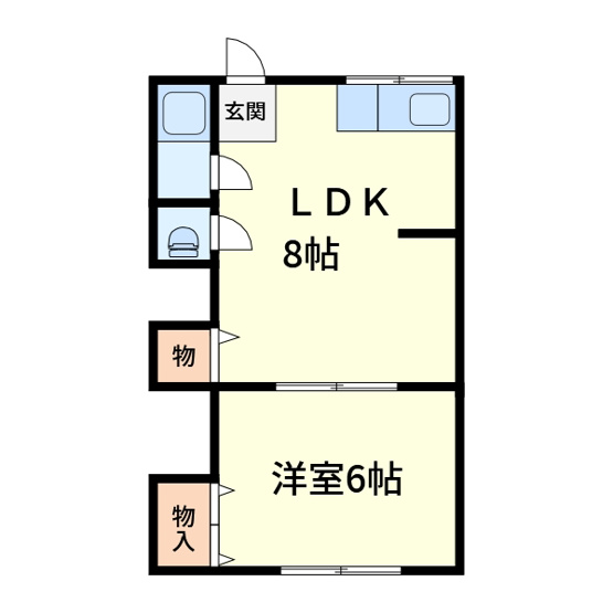 【間取り】 | 京口住宅