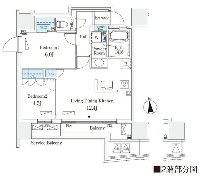 ＳＴＡＮＤＺ四天王寺前夕陽丘の間取り