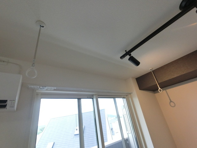 D-ROOM歌川町のその他|雨の日も安心室内物干２部屋付いてます。