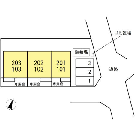 Heritageの区画図