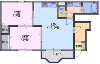【間取り】 | ジェルメ